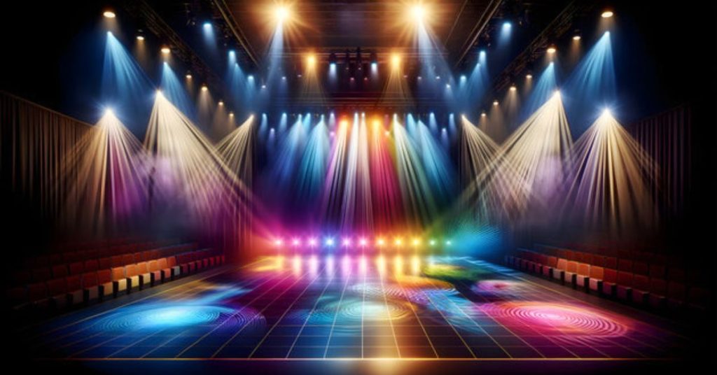 stage lighting colors